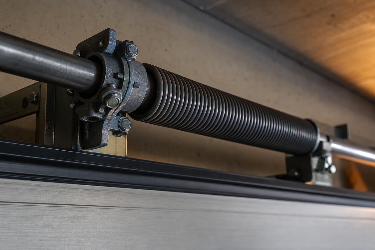 Broken Spring Repair by Garage Doors of the Triad, Mocksville NC